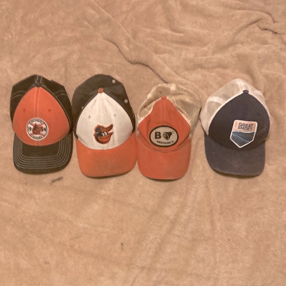 Hats A clever Birmingham trucker hat. And a great smoky mountain hat by Columbia